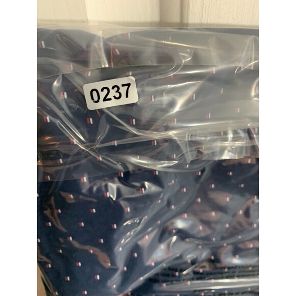 MBX Premium Goods XL/TG Red White Blue Short Sleeve Button Up Shirt 4th of July - Picture 8 of 8